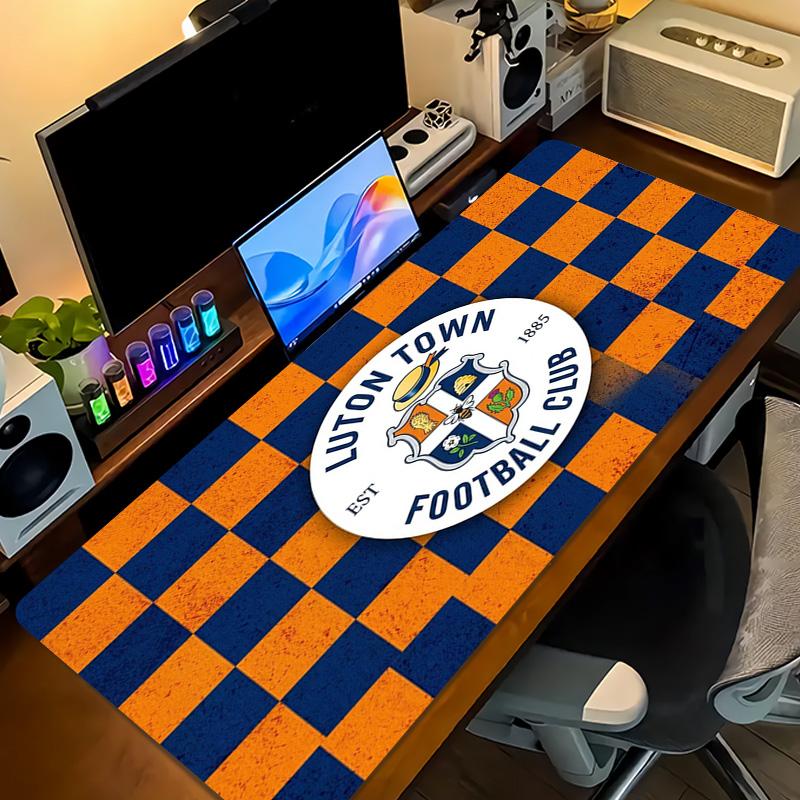 Luton Town FC Color Mouse Pad Large Gaming Table Cushion Non-slip Laptop Tablet Big Mousepad XXL Mat Mini PC Playmat With Lock Edge