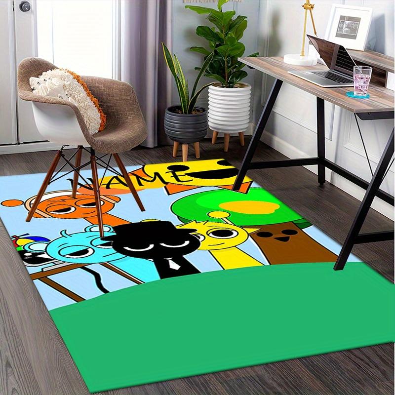 

Sprunki Office Carpet Soft Polyester Entrance Carpet Washable Non-slip Machine Washable Indoor Carpet Living Room Bedroom Dining Table Entra 60cm by 90cm