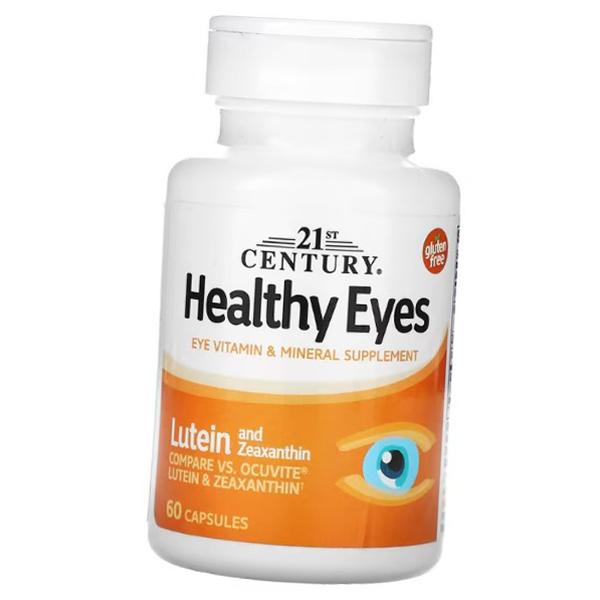 

Комплекс для зрения, Healthy Eyes, Lutein and Zeaxanthin, 21st Century 60капс (72440019) 60caps