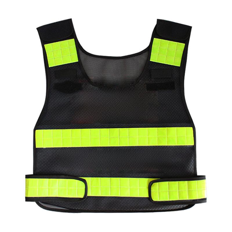 High-Visibility Reflective Safety Vest for Traffic and Construction Workers