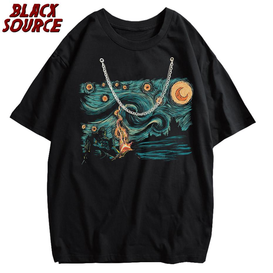 

Starry Souls Dark Souls TShirts Men Praise the Sun Novelty Cotton Tee Shirt O Neck Short Sleeve T Shirt Plus Size Tops M