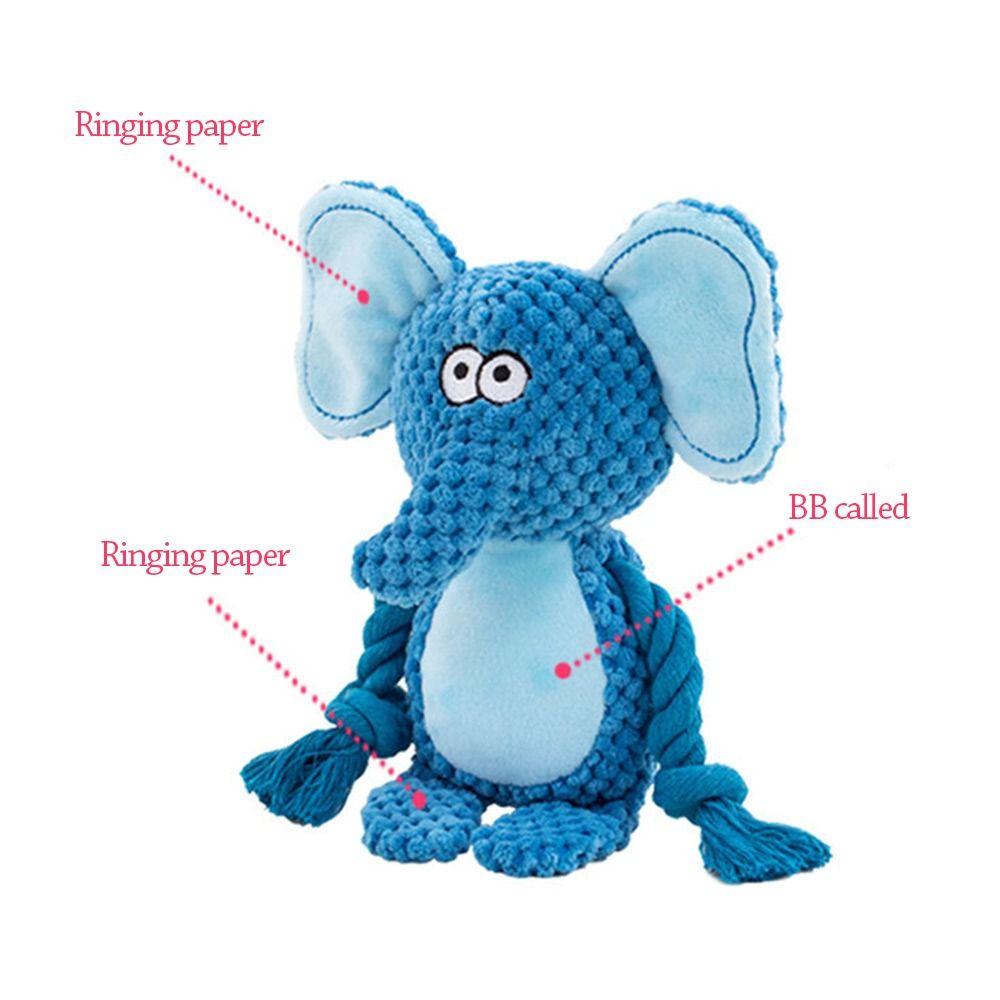 Plush Puppy Chew Toy Creative Squeaky Plush Dog Toys Funny Training Dog Accessories Dog