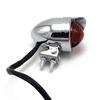 1 PC Motorcycle Red 12V LED Adjustable Cafe Racer Style Stop Tail Lamp Motorbike