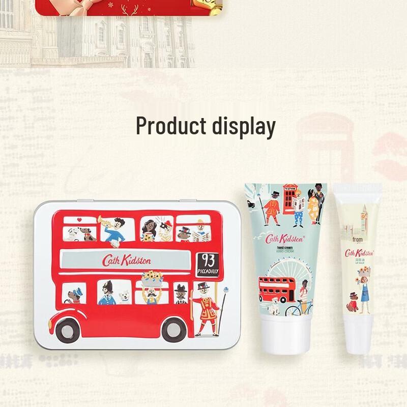 Cath Kidston London Bus Hand & Lip Care Set