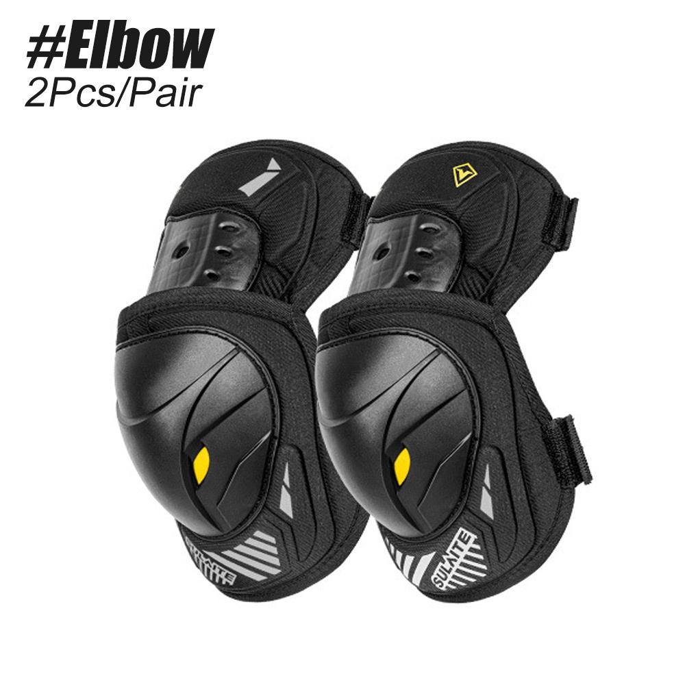 

1Pair Motorcycle Knee & Elbow Guards – Adjustable Motocross Armor with PP Shell & EVA Padding – Dirt Bike,E-Bike Protective Gear