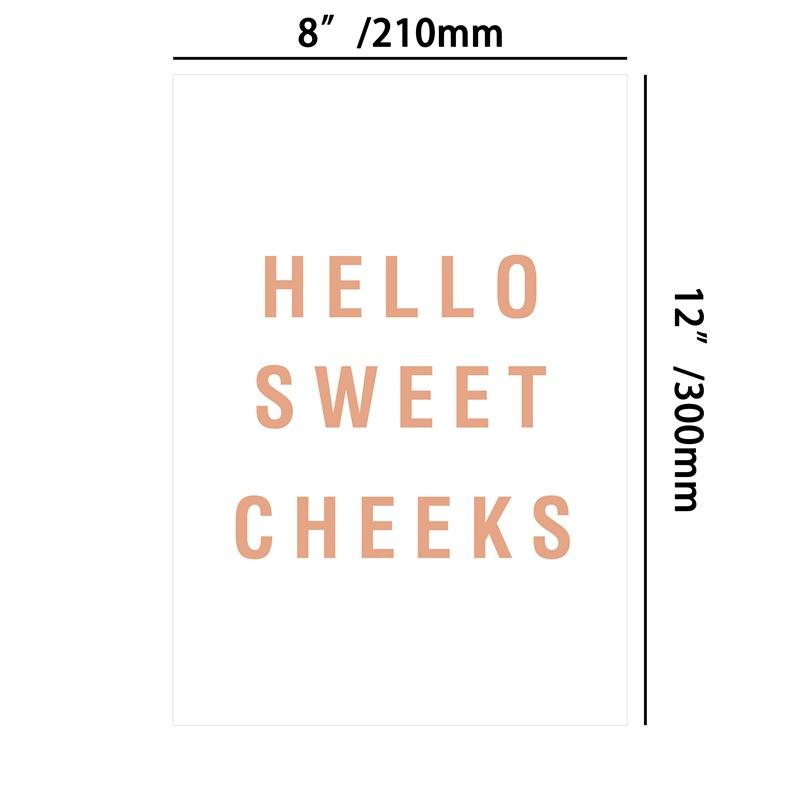 Badezimmer lustige Worte Drucke Poster Wand Bild Toilette Dekor kein Rahmen