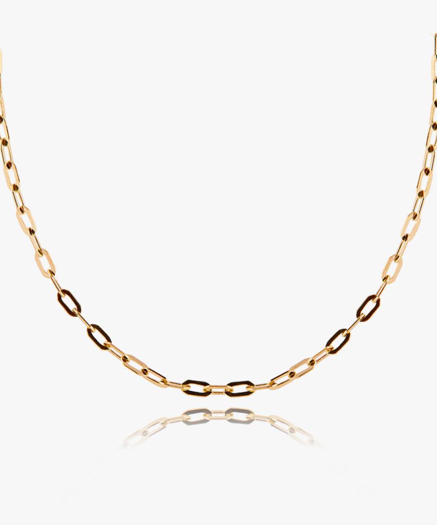 Helene Jewelry 14K 18K New Wool Chain Gold Necklace (Type A)