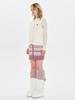Kirsh Fair Isle Knit Mini Skirt [Salmon]