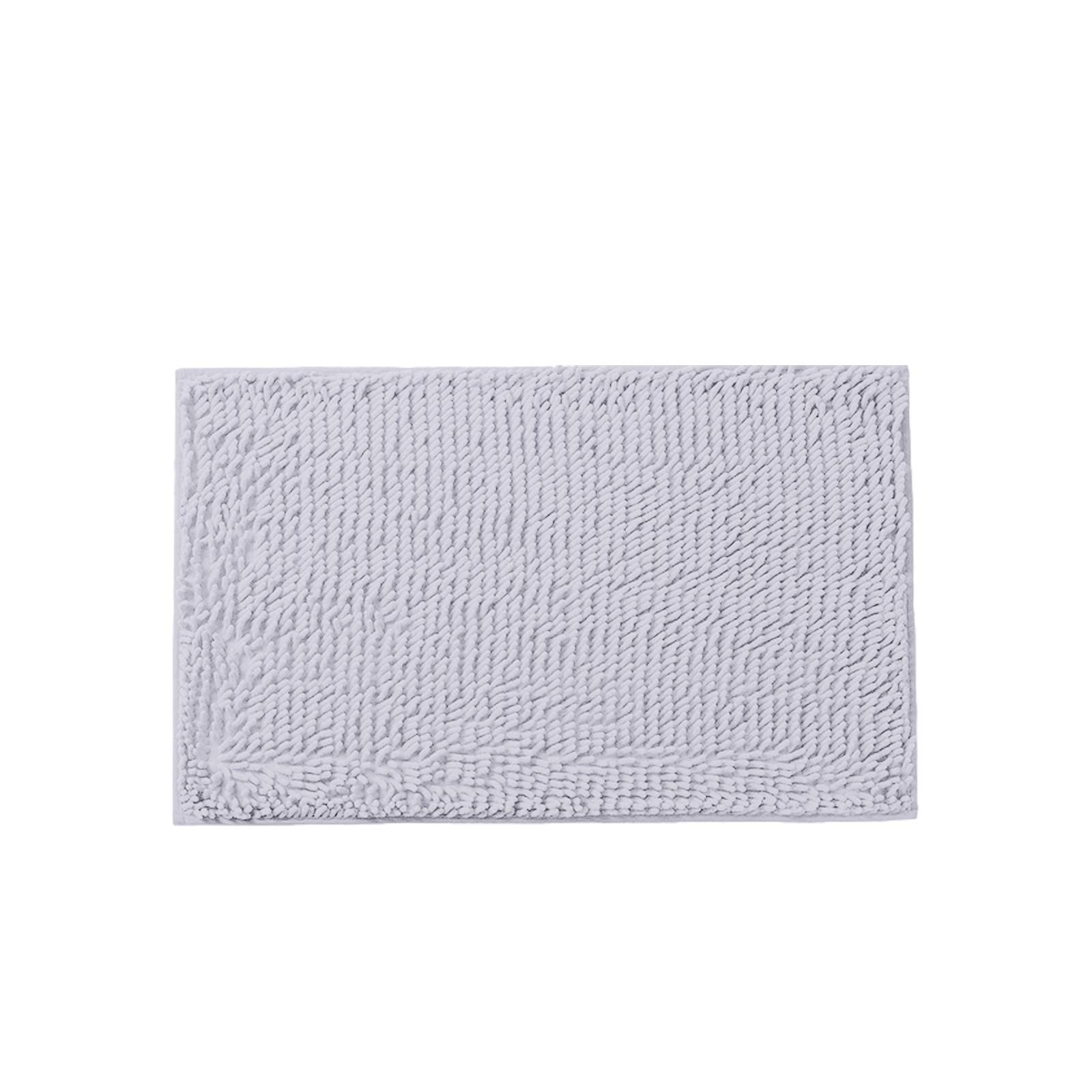 

Впитывающий коврик из шенилла, коврик для двери в ванную, коврик для двери, коврик для двери, спальня, туалет, нескользящий коврик для ванной One Size светло-серый