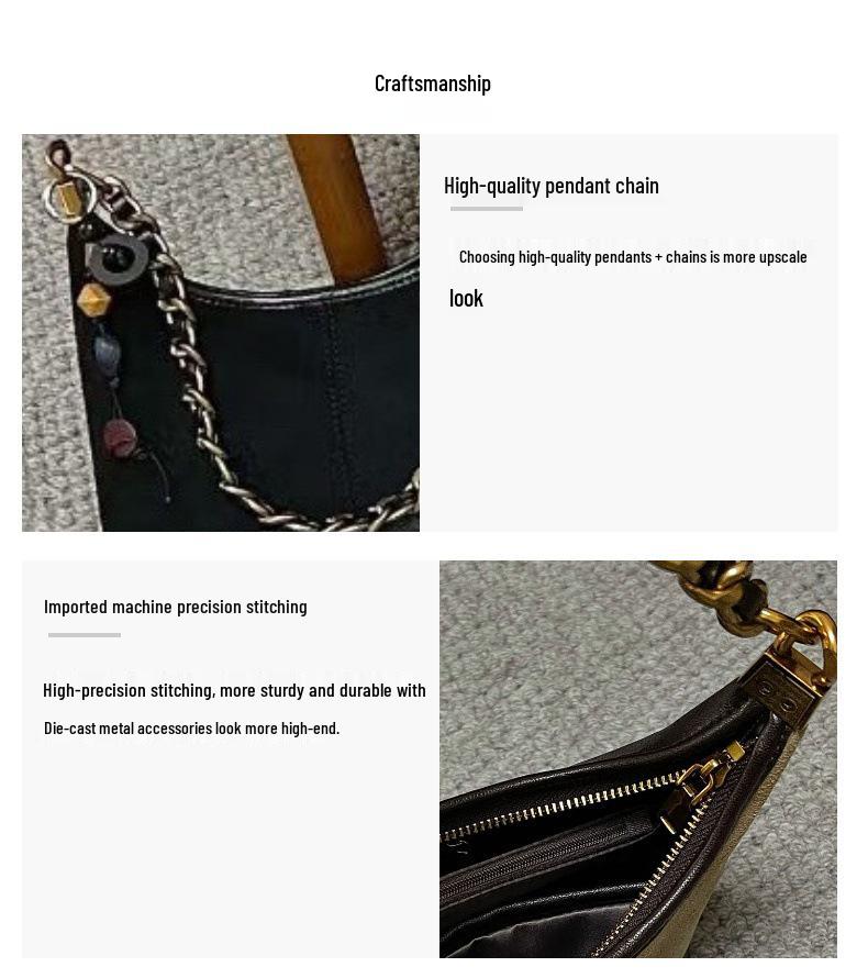 Autumn Luxury Versatile Women's Suede Chain Crossbody Handbag