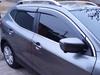 Ветровики с хромом Niken Luxury (4 шт) для Nissan Qashqai 2014-2021 гг