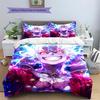 Luffy Patterned Pillowcase & Duvet Cover Set Bedroom Daily Decorative Bedding Lovely Gift for Lovers.-TING
