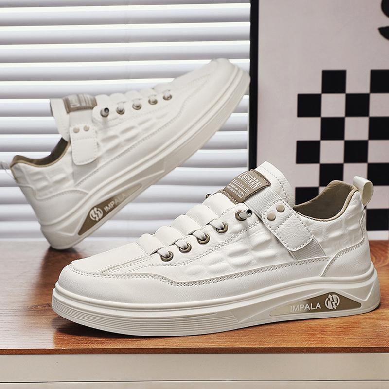 Herren Freizeitschuhe für alle Jahreszeiten Mode Skateboarden Studenten Bequeme Sneaker Jungen Trendige Schuhe mit weicher Sohle Atmungsaktiv