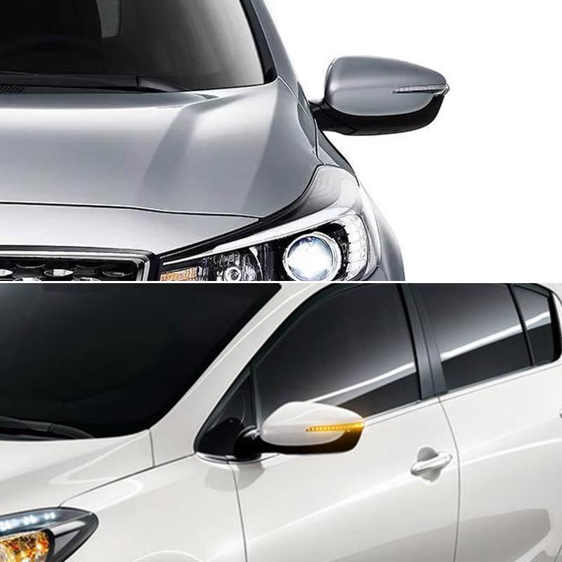 Car Outside LED Rearview Side Mirror Turn Signal Light For Kia Forte Cerato K3 K3S Ceed JD 2012 2013 2014 2015 2016 87614-A7000