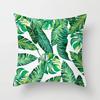 45*45 nordic tropical plam tree green cushion cover decorative pillowcase for sofa car pillow case Home Decoration