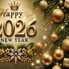 Happy New Year Banner 7x5 Ft 2026 Holiday Wall Sign New Years Decorations For Indoor Outdoor Party Christmas Home Office School
