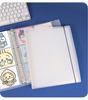 B5 26-Hole Large-Capacity Frosted PP Binder Cover & Refill Notebook Folder
