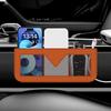 Universal Sticky Car Net Bag Multi-function PU Leather Mobile Phone Bag  Console Side