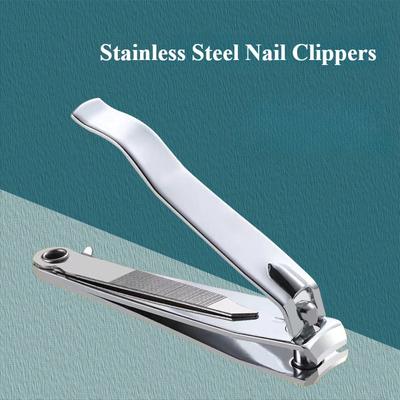 Factory Carbon Steel Nail Clippers Single Portable Large Nail Clippers Household Rotary with File Nail Clippers Manicure Tools