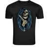 Grim Reaper Knife T-Shirt - Dark Death Graphic Tee