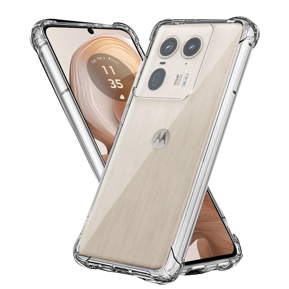 Custodia per Motorola Moto Edge 50 Ultra Cover Morbida in Silicone per Moto Edge50 Fusion Custodia Trasparente Antiurto per Telefono Moto X50 Ultra Funda