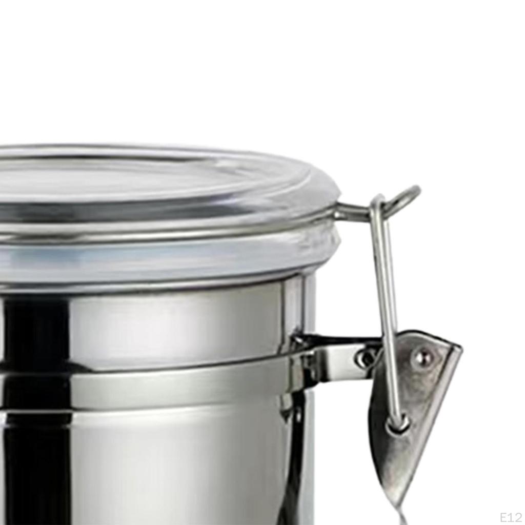 Lufttett oppbevaringsbeholder for kaffebønner, Multifunksjonell kjøkkenbeholder for korn, Te-sukkerbeholder