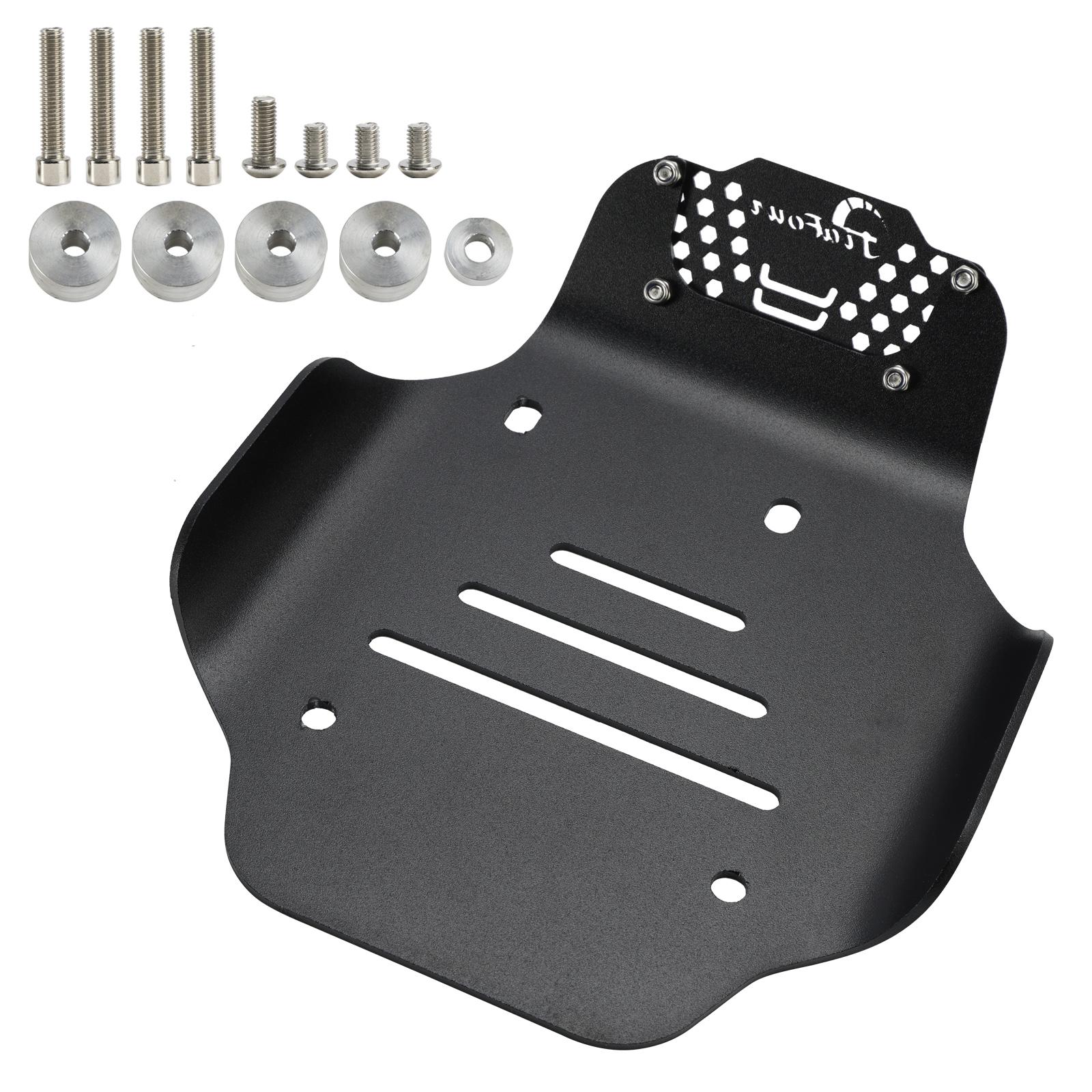 Алюминиевая защита картера для Moto Guzzi V9 Bobber/Roamer V7 Special/Stone чёрный