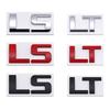 3D Metal LT LS Letterl Badge Logo Car Rear Trunk  Emblem Stickers Decal for Silverado Colorado Corvette C8 Car Styling