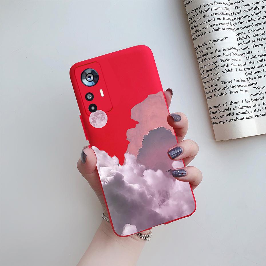 For Xiaomi 12T Pro Case Colorful Rainbow Flower TPU Back Cover For Xiomi Xiaomi Mi12T Mi 12 T 12T Xiaomi12T Pro Soft Cases Coque