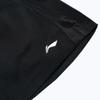 Li-Ning Summer Mens Comfortable Versatile Simple Round Neck Pullover Breathable Skin-Friendly Casual Sports Suit Unisex suit Black AHSVE27-1+YATV113-1