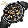 2023 KINYUED  Watch Genuine Leather Men Luxury Reloj Wristwatches Mechanical Watch for Men