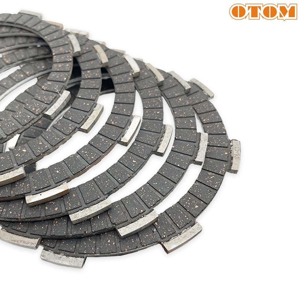 OTOM Motorrad Kupplungsscheiben Kupplungsstahlplatten Für ZONGSHEN ZS172FMM-5 PR250 ZS175FMN PR300