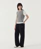COVERNAT WOMAN Straight Sweatpants Black