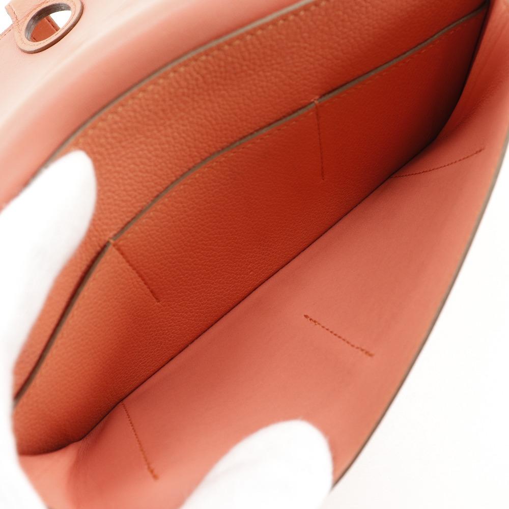 Hermes Dogon GM Purse Pink Shave Women Used