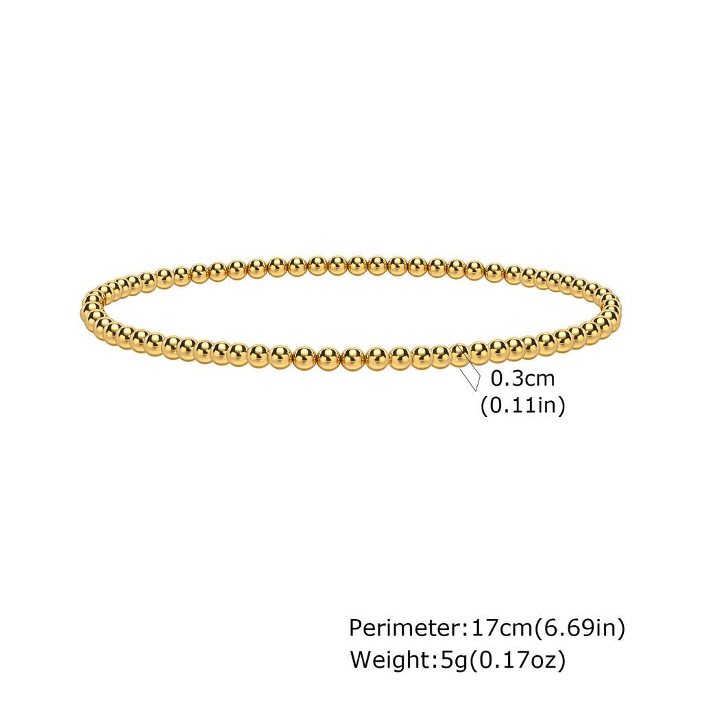 Vintage Stainless Steel Chain Cubic Zircon Bracelet, Delicate 18K Gold Plated Open Bangle, Fashion Waterproof Jewelry for Women