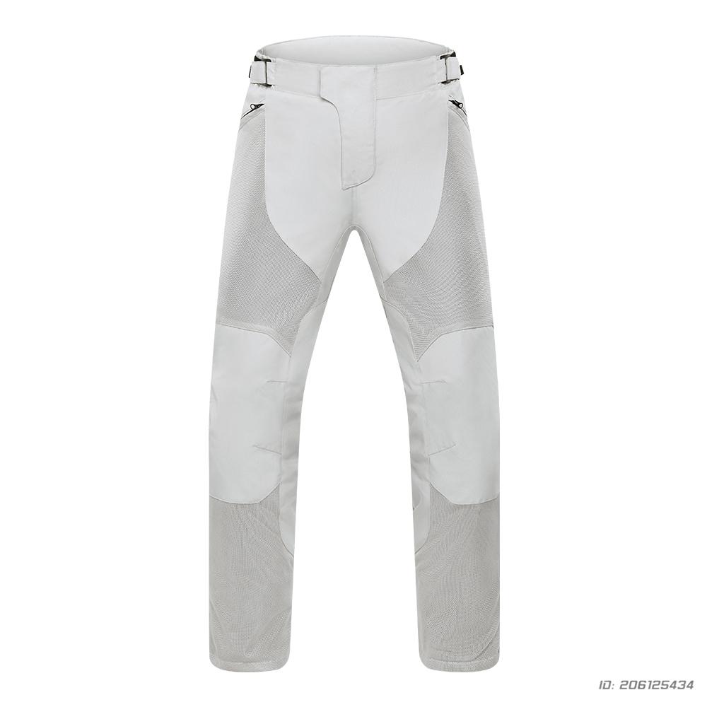 Summer Motorcycle Pant Men Mesh Lightweight Breathable Outdoor Motorbike Riding Pants With Protective Gear Motocross Pants M-3XL