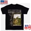 Led Zeppelin Tribute T Shirt Stairway To Heaven Graphic Rock Band Reprint Unisex T-Shirt
