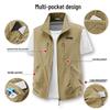 Jeep Men's Multi-pocket Outdoor Fishing Vest