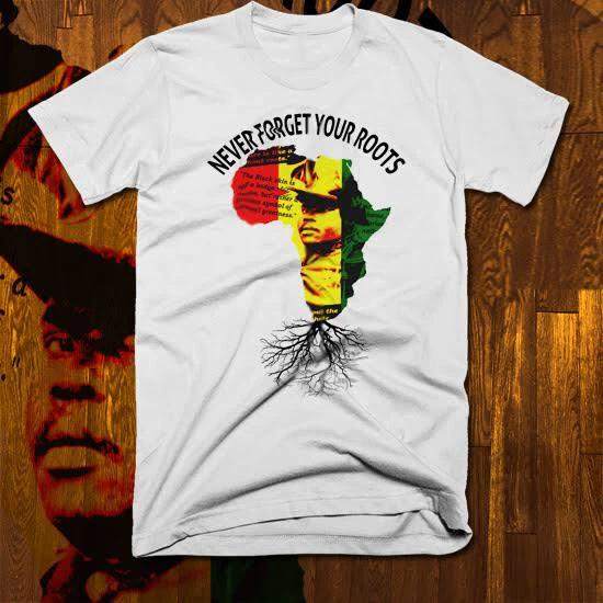 

Marcus Garvey T-Shirt Black History Month African Civil Rights Activist New tee 2XL