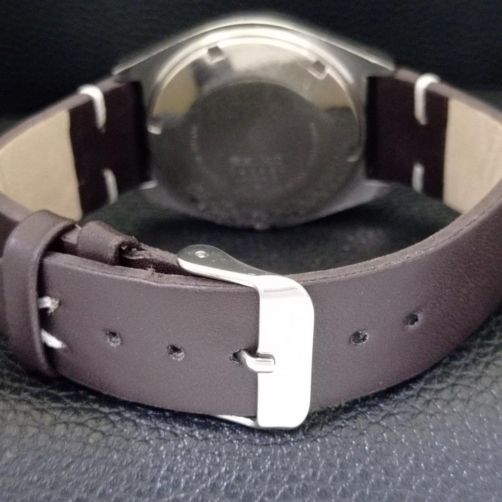 JAPAN 6309A VINTAGE SEIKO 5 AUTOMATIC MENS WHITE COLOR DIAL WATCH A701379-5