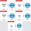 Auto Frontgrill Heckklappe Emblem Logo Aufkleber Lenkrad Abzeichen Für Nissan Juke Leaf Micra Altima Maxima Patrol Sentra Teana