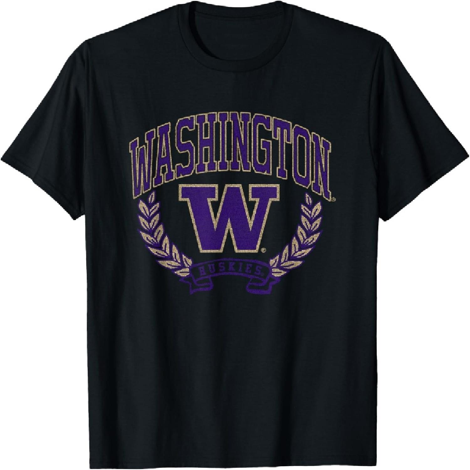 Washington Huskies Victory Vintage T-Shirt S разноцветный