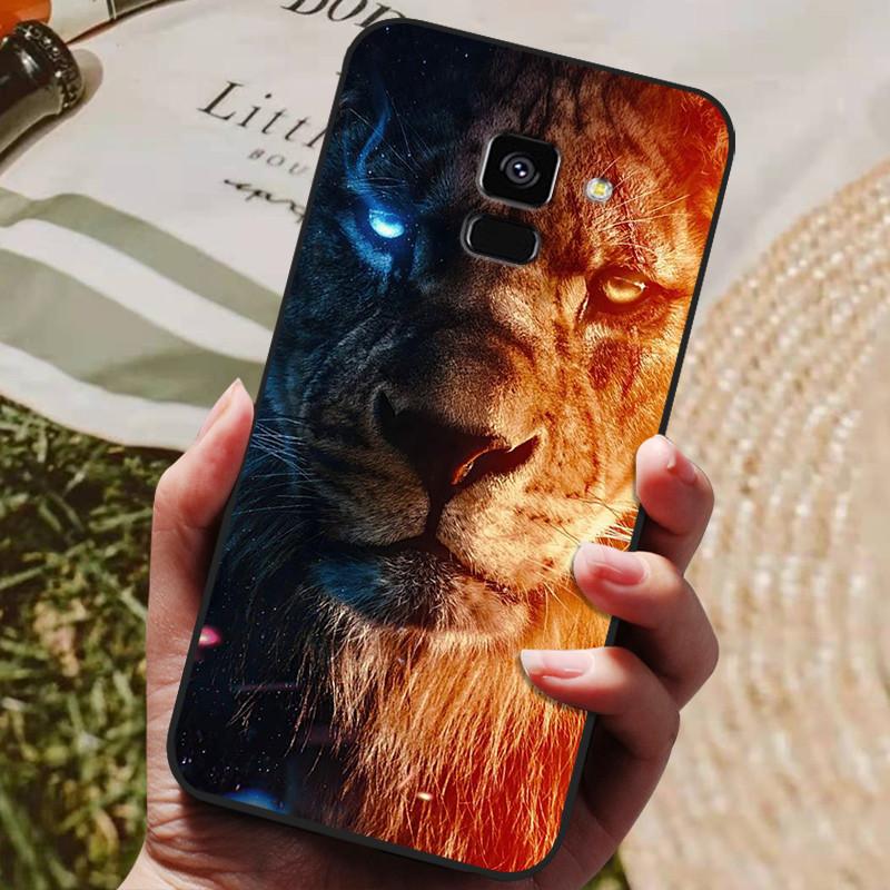 For Samsung Galaxy A8 2018 A530 A530F Case Silicon Soft TPU Phone Cover For Samsung A8 Plus 2018 A730 A730F Case Black Coques