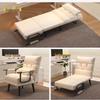 Convertible Sofa Chair: Foldable Sofa Bed for Office, Nap, and Home Use; Ideal for Sitting, Sleeping, and Lounging.