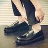 Lederschuhe, Herbst, britischer Stil, Plateau, Business, Freizeit, Höhenerhöhung, Nachtclub, Friseur, faul, Doudou-Schuhe, Hochzeitsschuhe