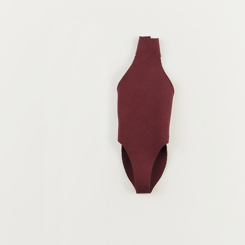 HAMRETHYPPZ 1/6 Scale Costume, 1/6 Scale Figure Clothes, Female, Sexy One-Piece Dress, Sexy Swimsuit (Body, Head, Shoes, Etc. Not Included) (Dark Red)