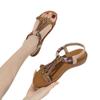 2025 Summer New Versatile Fashion  Women Sandals Elastic Band Lightweight Comfortable Sandals SKT