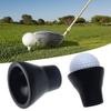 Black Rubber Golf Ball Retriever, Golf Ball Grabber Suction Cup, Golf Putter Grip Ball Picker Upper Tool, Golf Accessories