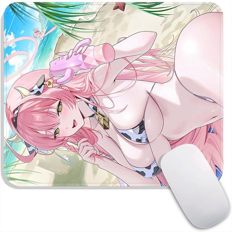 Anime Mouse Pad Small Gaming Mousepad Azusa Aris Himari Marina Iori Gamer Standard MousePads PC Compact Non-Slip Office Mousemat