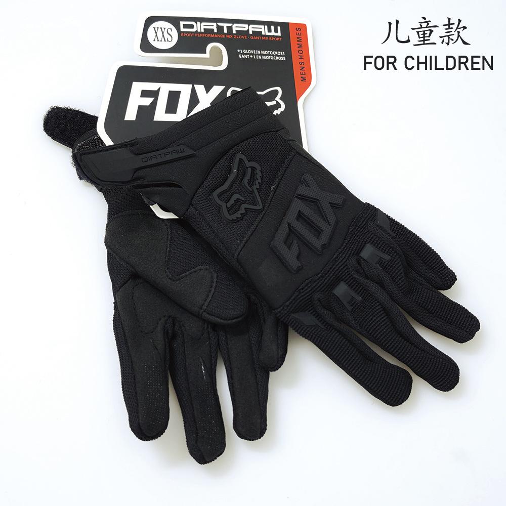 

Children s 6-10 years old motorcycle gloves sports protection anti-fall abrasion XXS